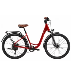 Bicicleta urbana Cannondale adventure eq microshift 8v 27.5" candy red