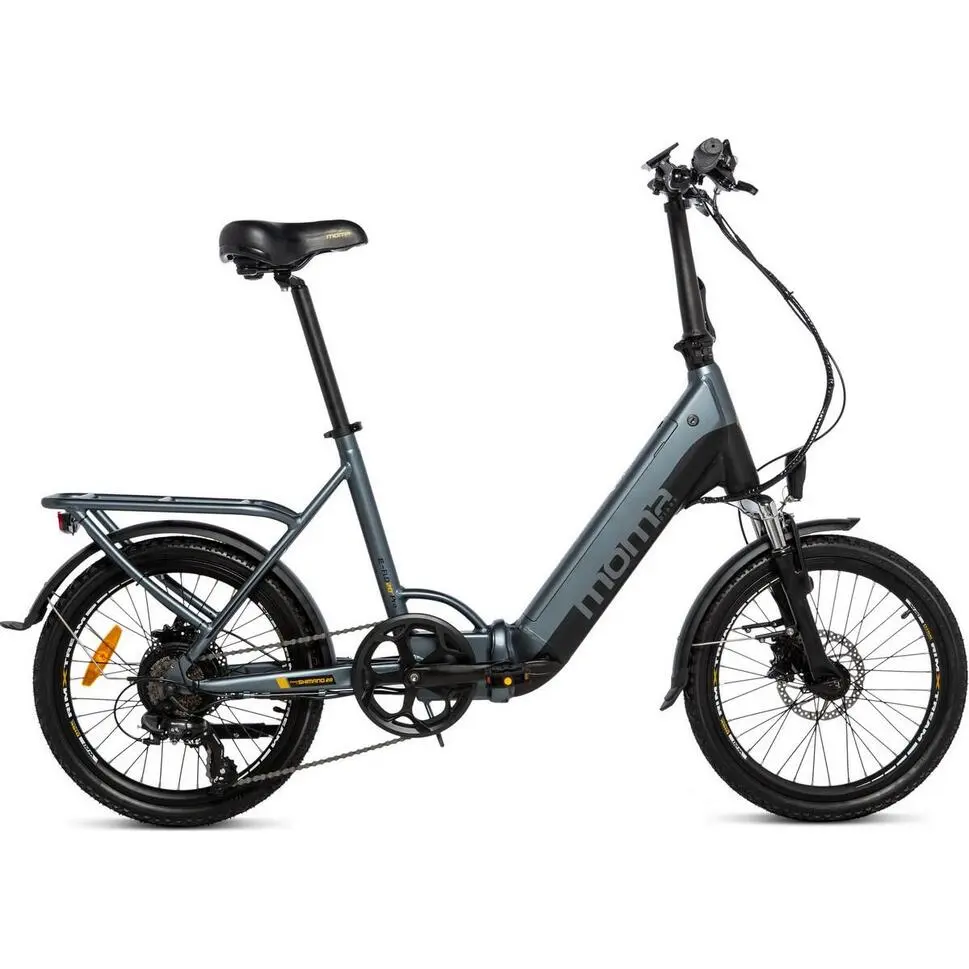 Moma Bikes Bicicleta Eléctrica semirrígida plegable E.20" Pro