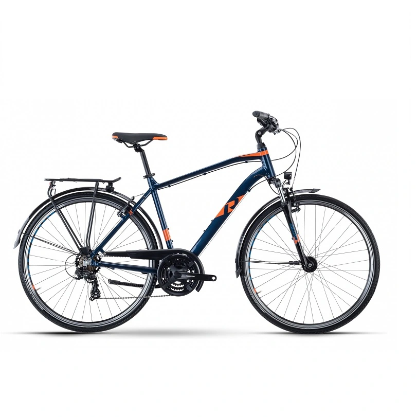 R raymon tourray 1.0 bicicleta trekking shimano tourney 7s 700 mm azul naranja 2021