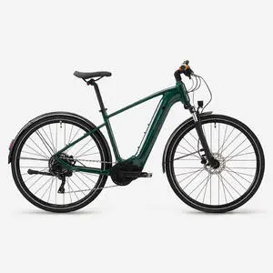 Rockrider Bicicleta Eléctrica Trekking E-Actv 500 Motor Central Cuadro Alto